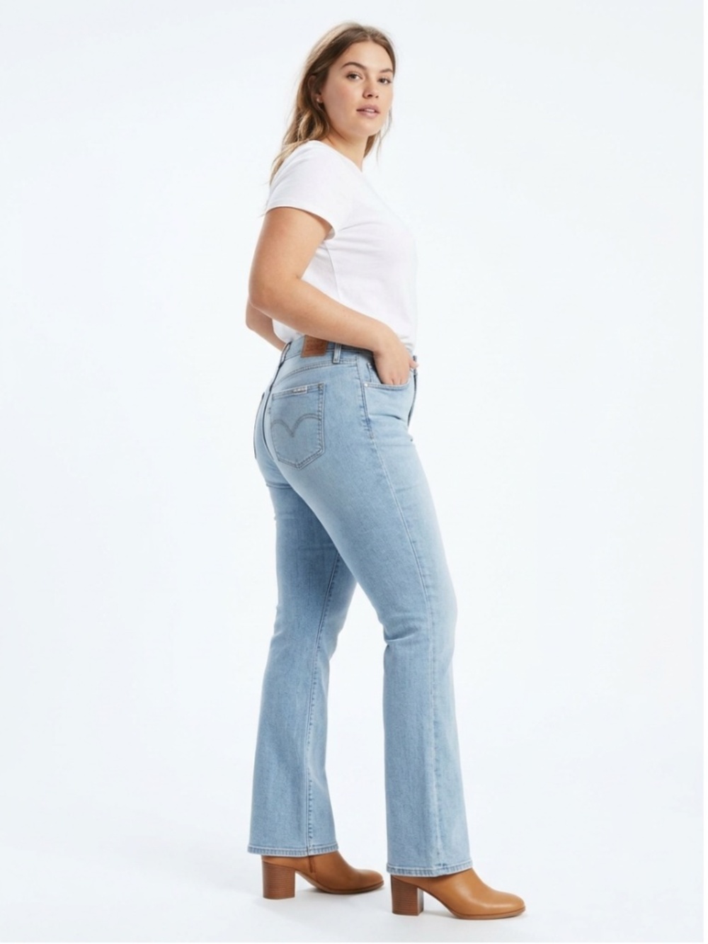 Levi's 529™ Classic Curvy Bootcut Jeans Light Wash Size 28